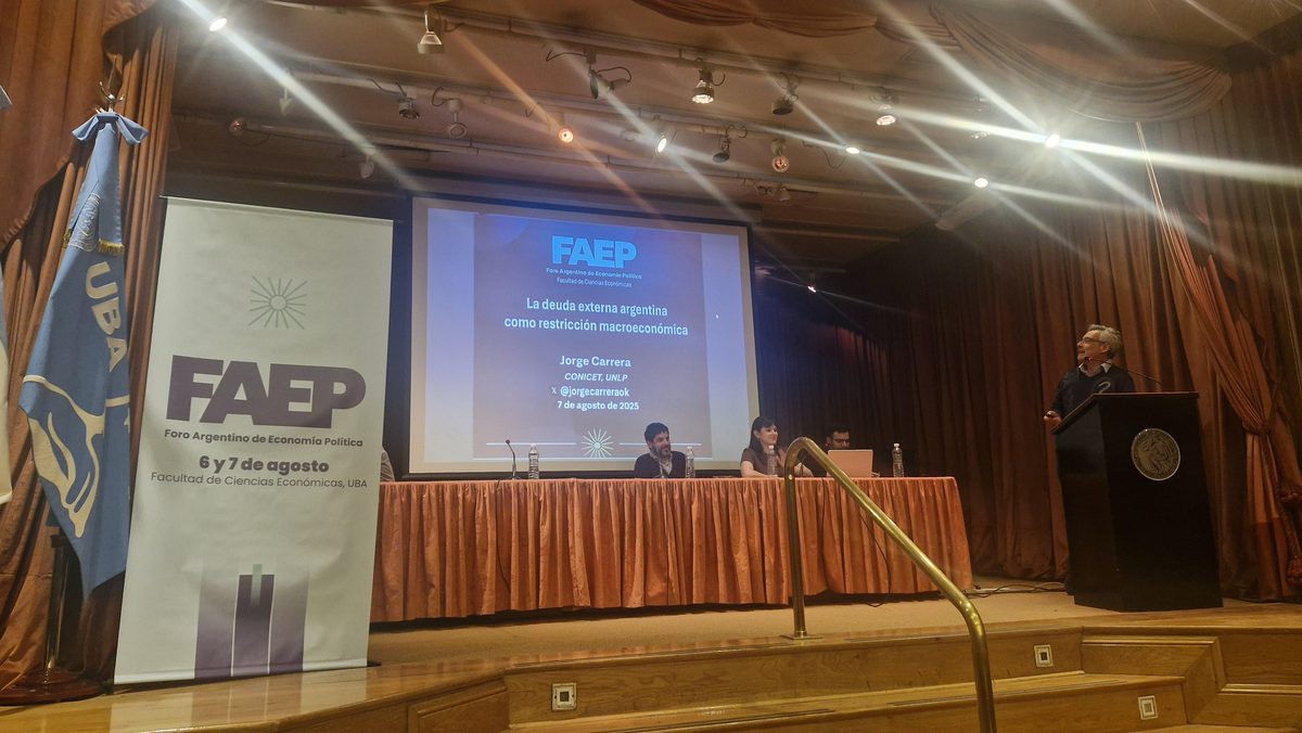 Foto del FAEP 2025 — Foro Argentino de Economía Política