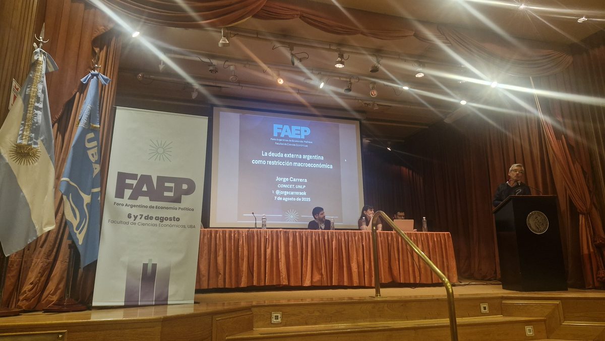 Foto del FAEP 2025 — Foro Argentino de Economía Política